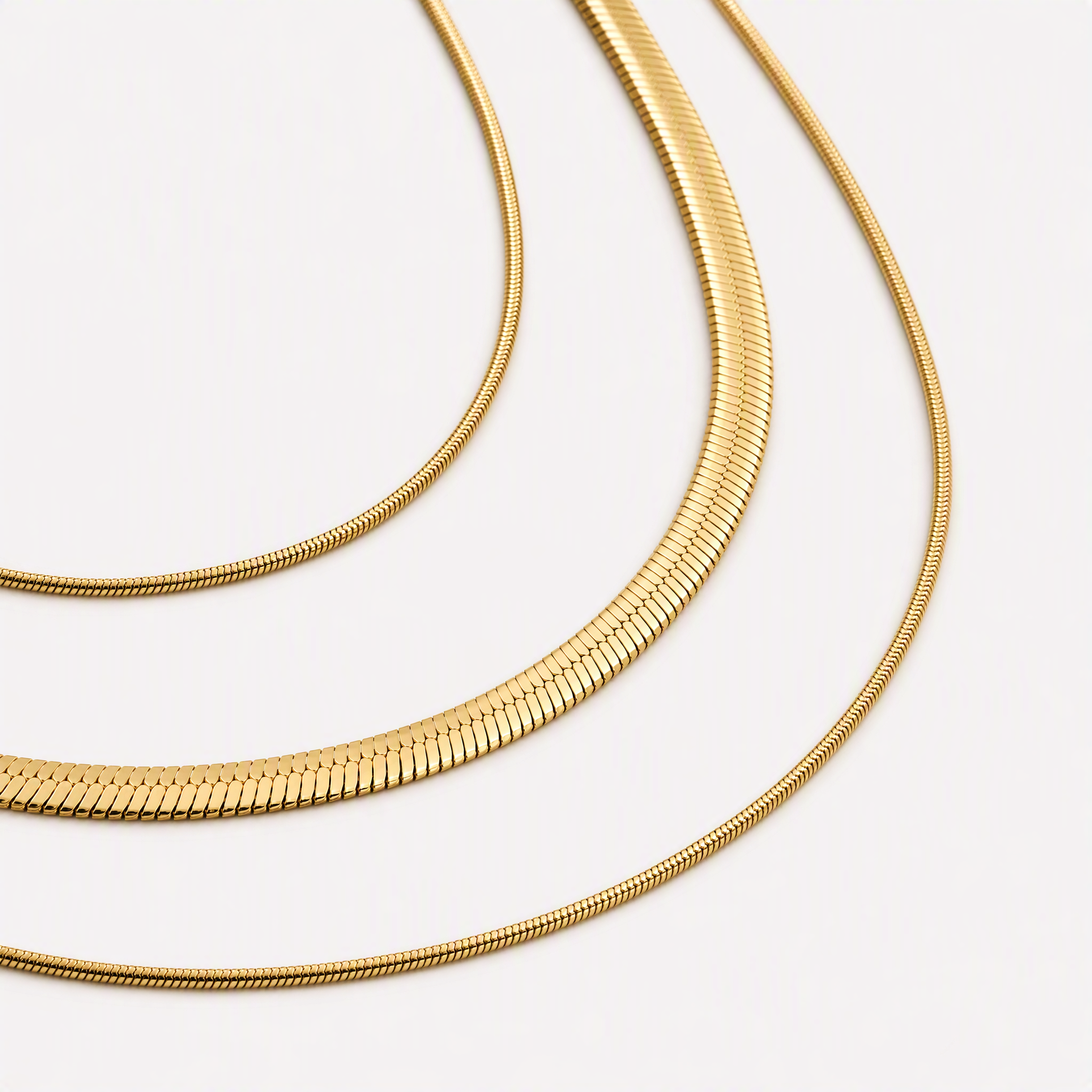 Simona Herringbone Necklace