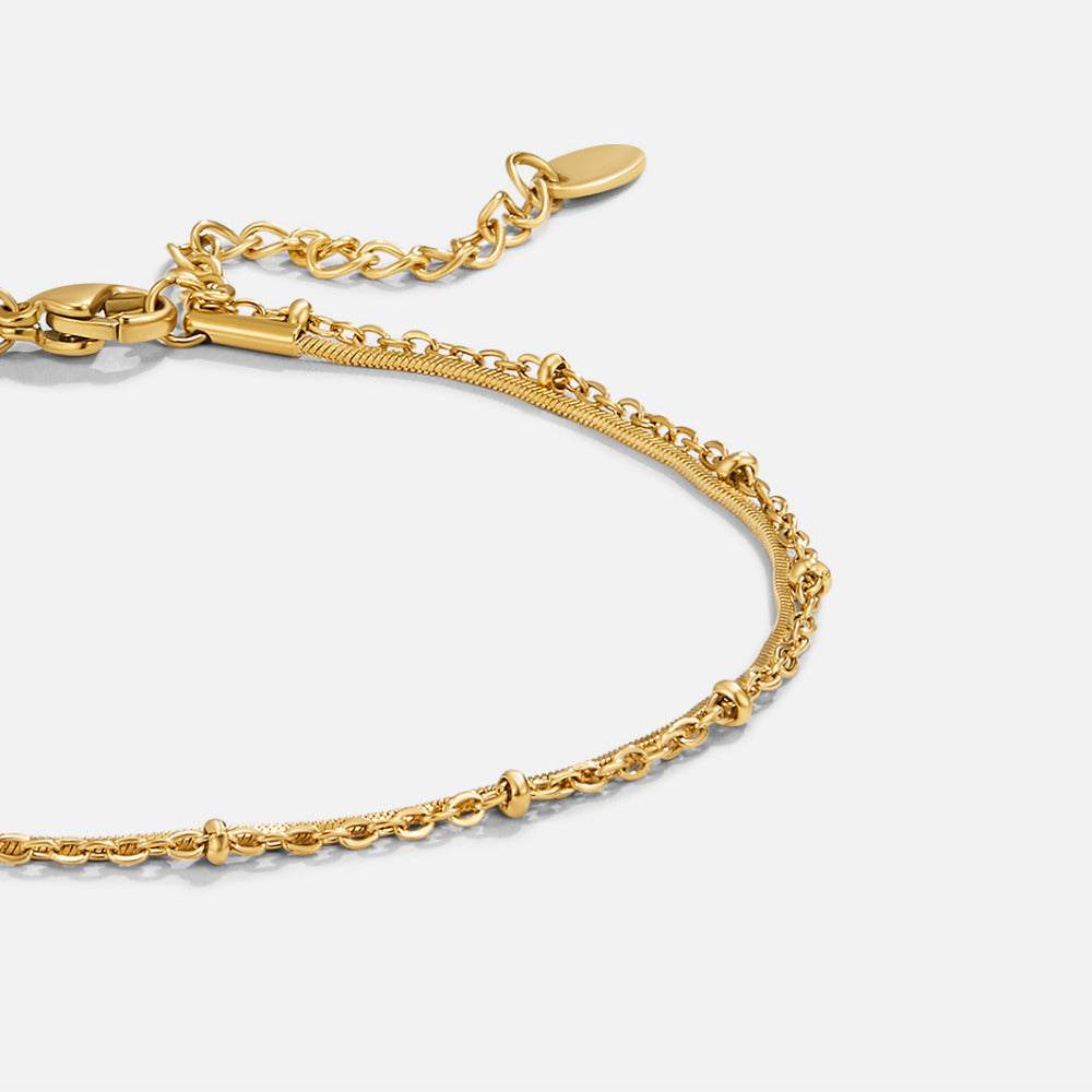 Lavinia Layered Anklet