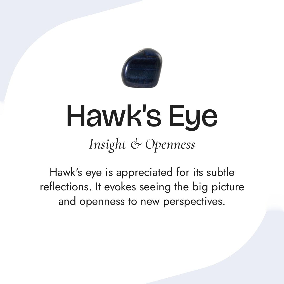 "Benevolent Guide" Bracelet in Hawk's Eye