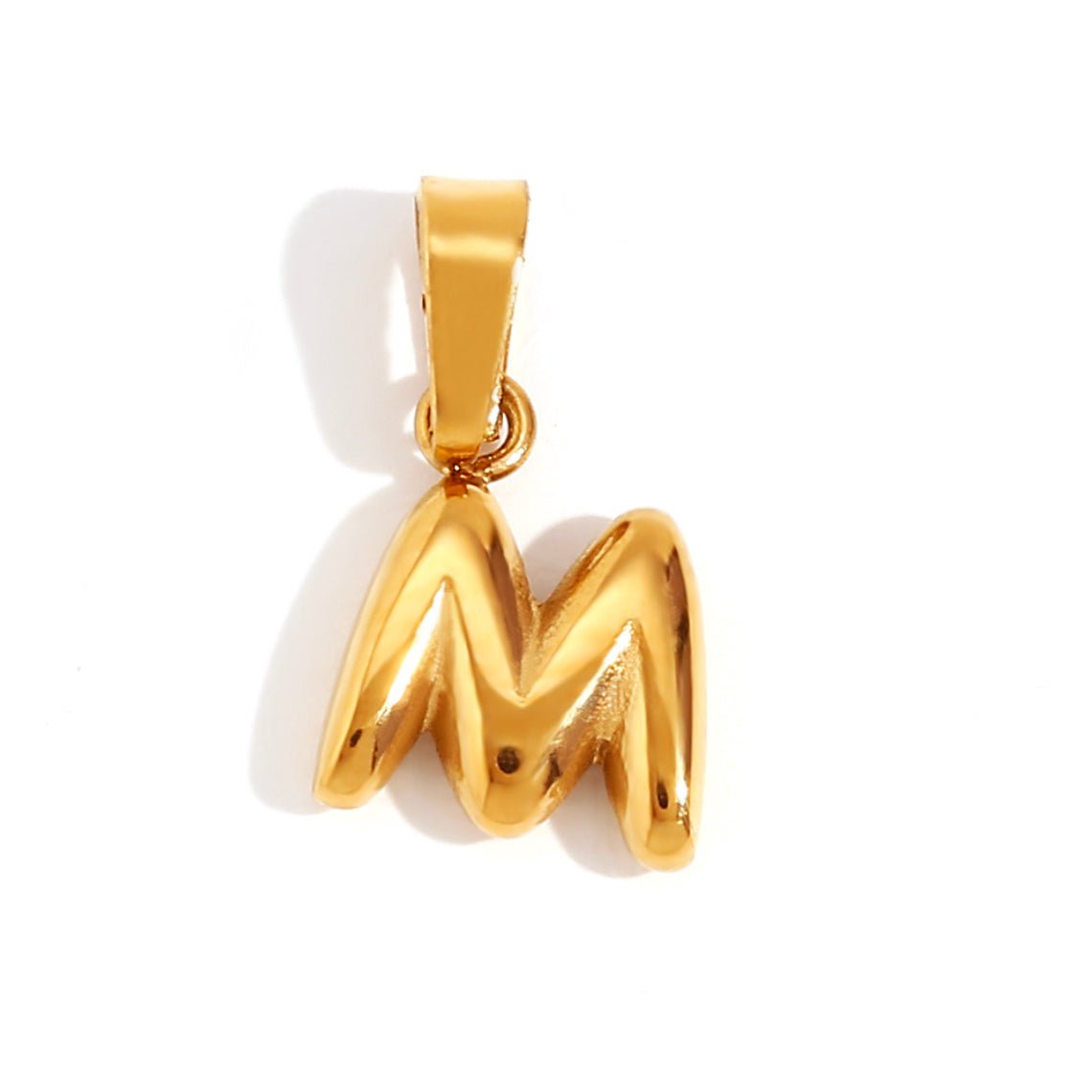 Bettina Bubble Initial Necklace