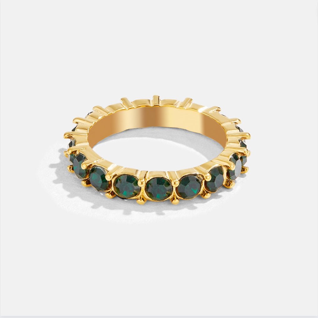 Vera Emerald Eternity Ring