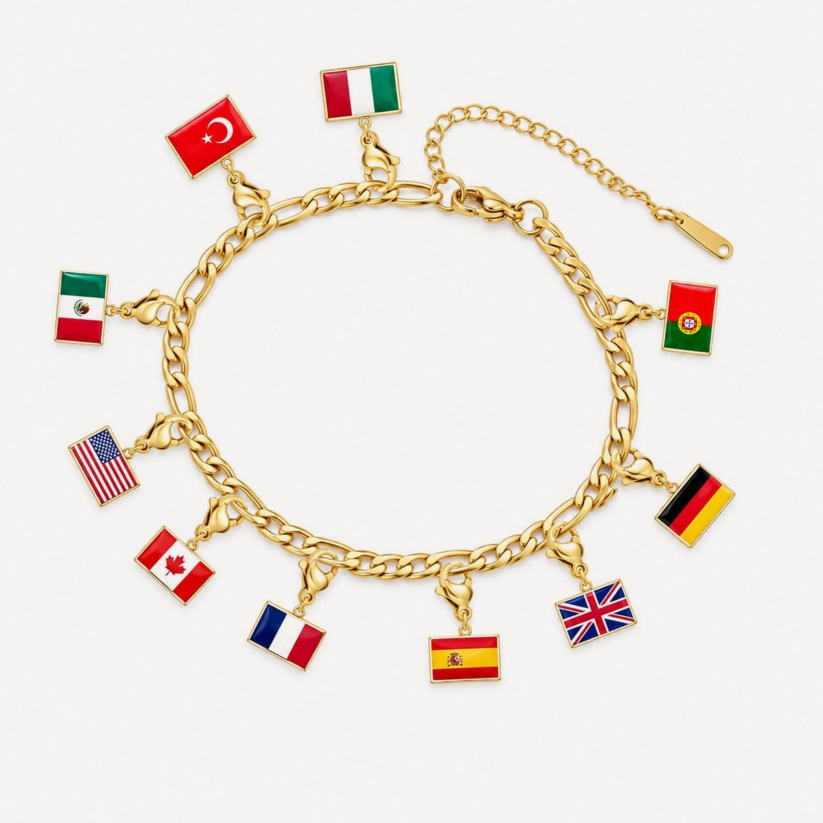 Charm Bracelet - Gold