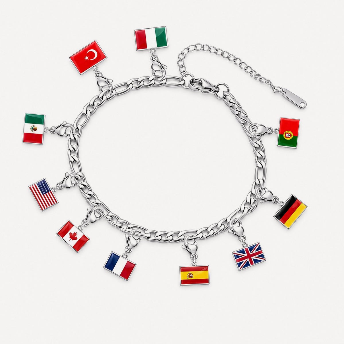 Charm Bracelet - Silver