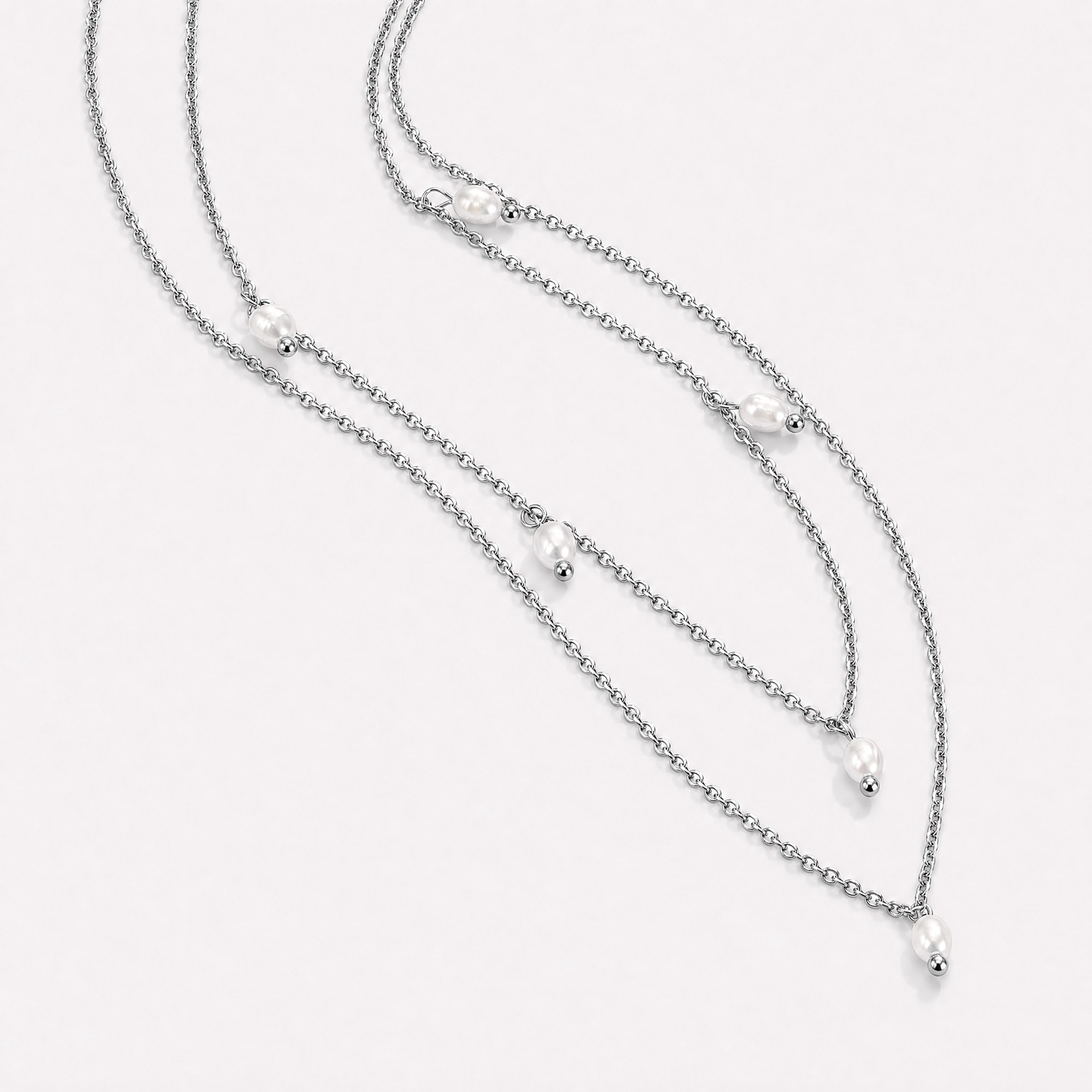 Ersilia Pearl Drop Necklace