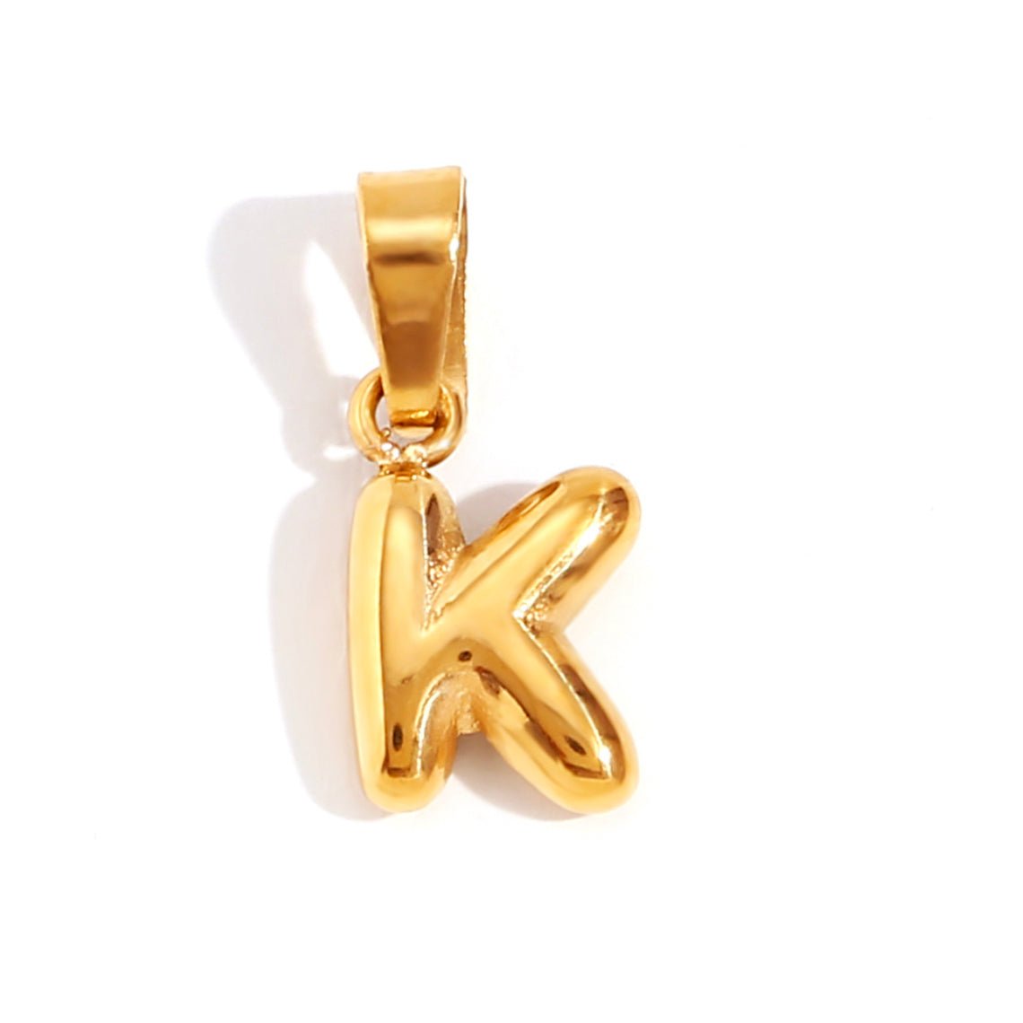 Bettina Bubble Initial Necklace