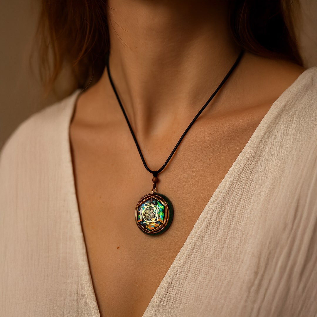 "Alignment" 7 Stones Pendant