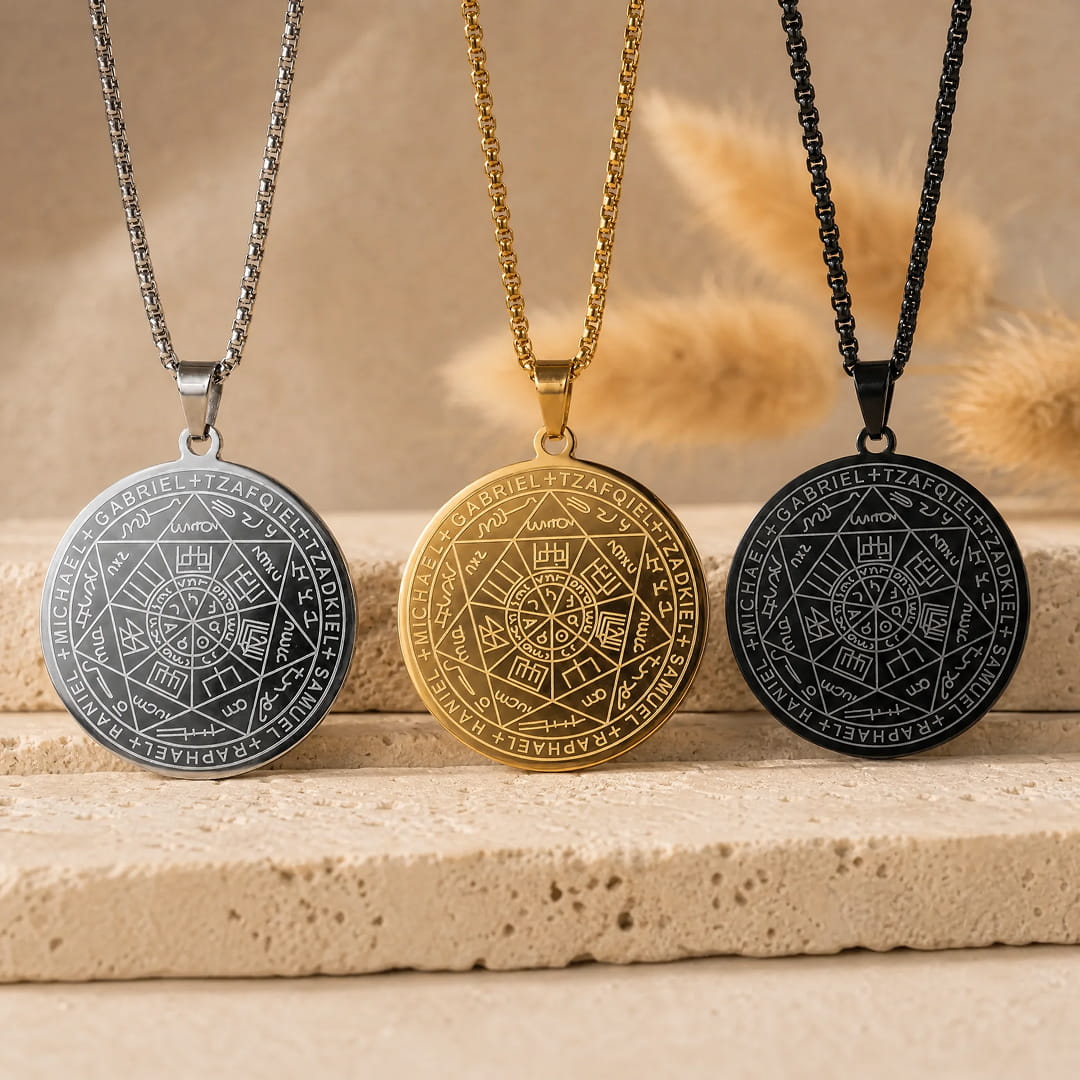 Seven Guardians Medallion Pendant