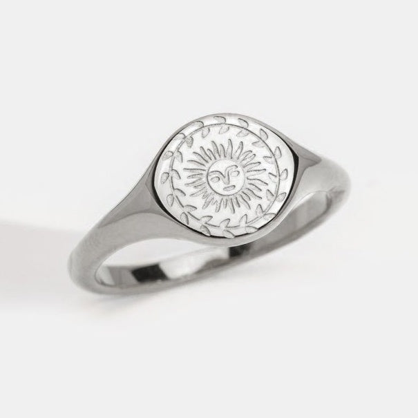 Domenica Sun Signet Ring