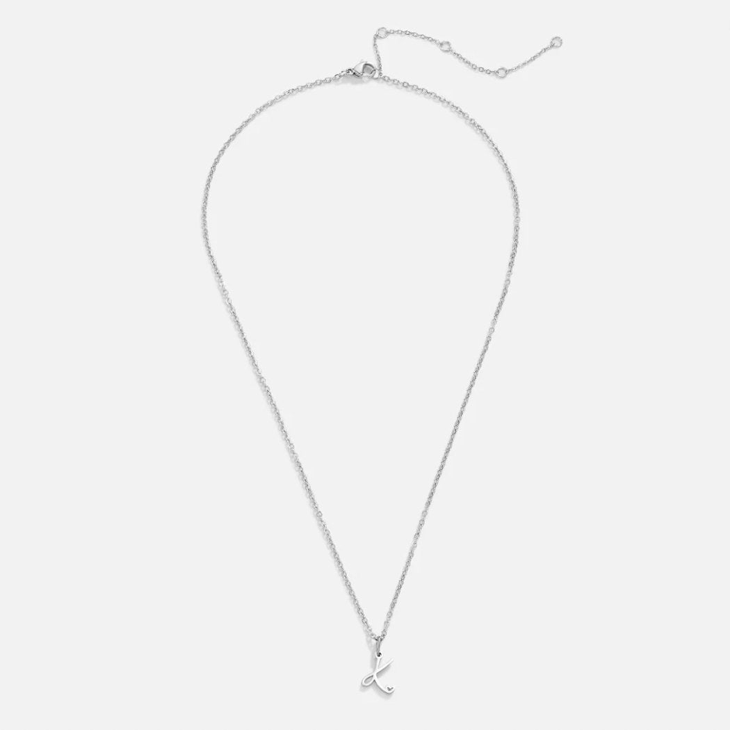 Carina Heart Initial Necklace