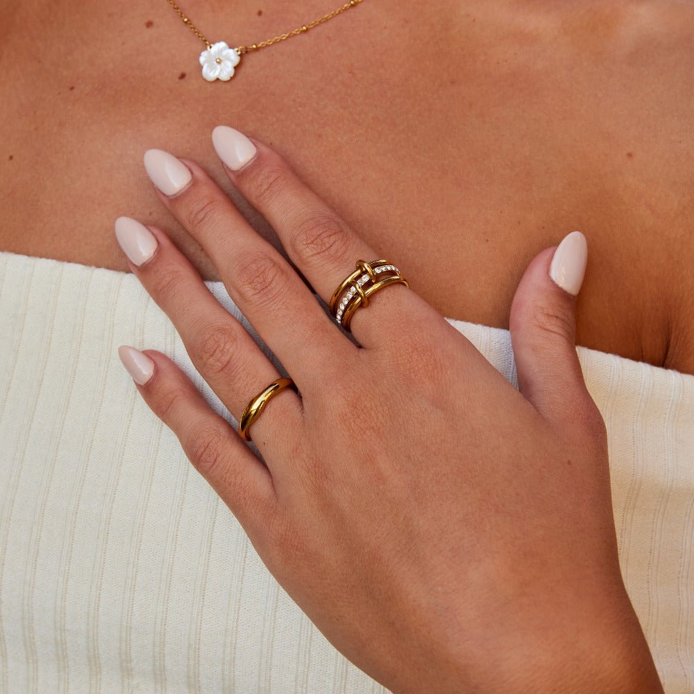 Sabina Layered Ring