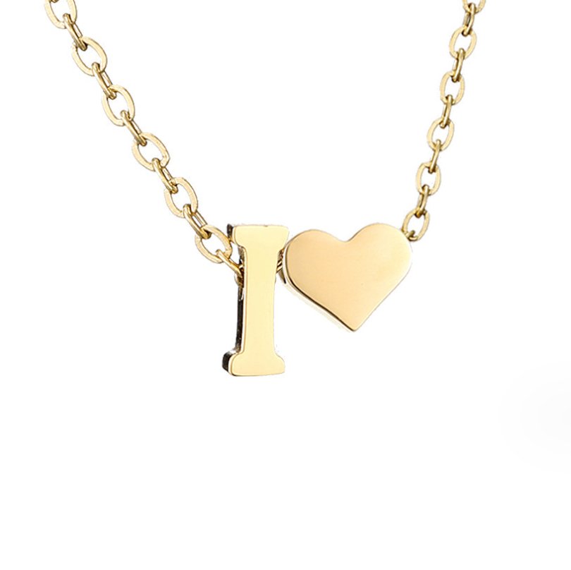 Amata Initial Necklace