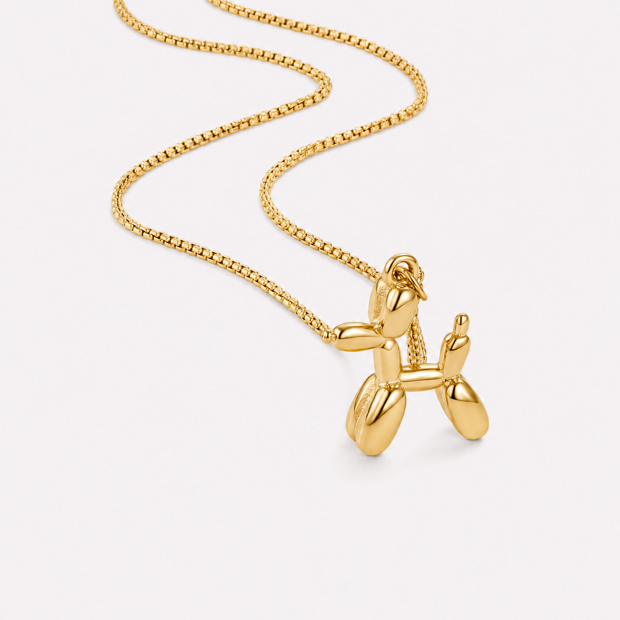 Cinzia Balloon Dog Necklace
