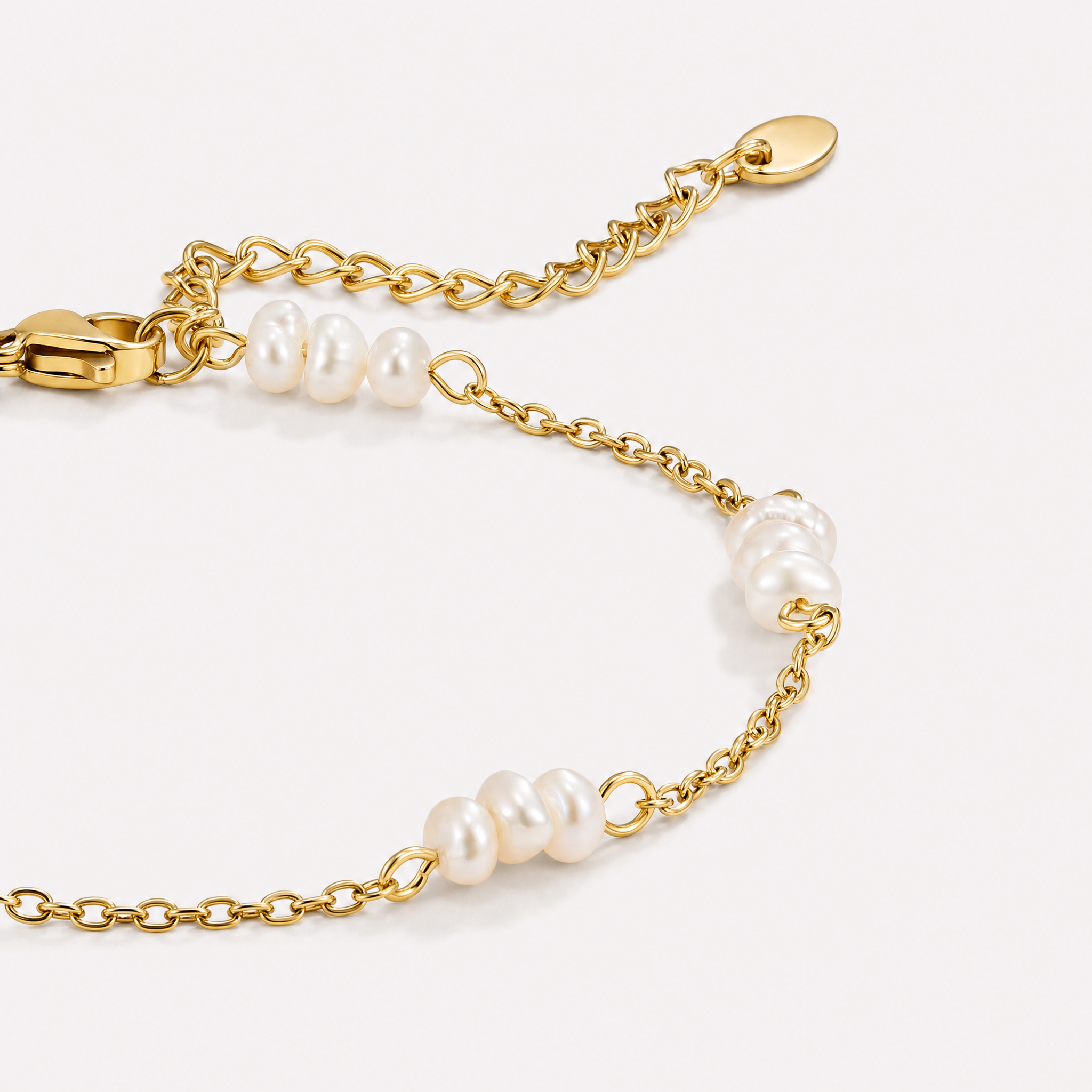 Nerina Pearl Anklet