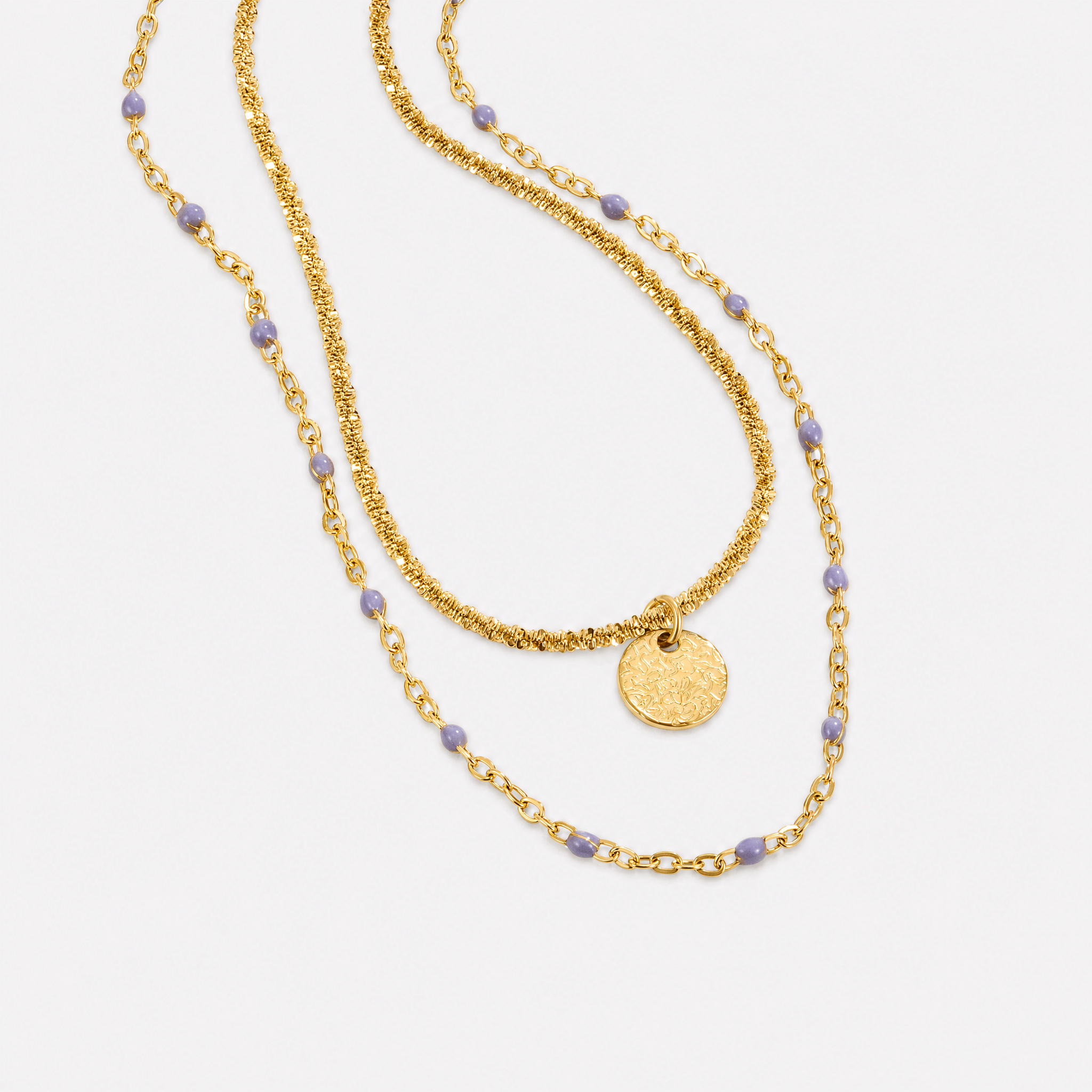 Pierina Layered Bead Necklace