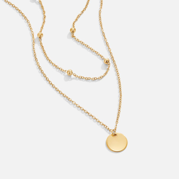 Serena Disc Necklace