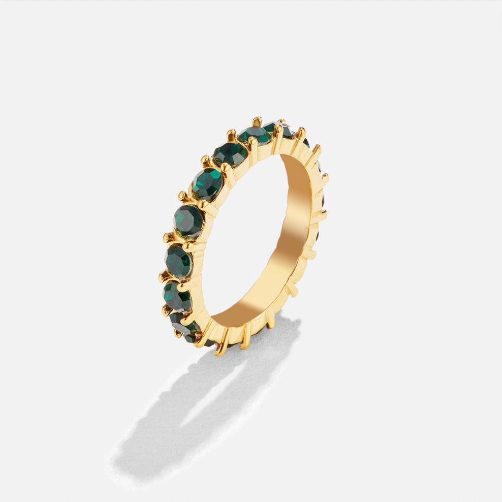 Vera Emerald Eternity Ring