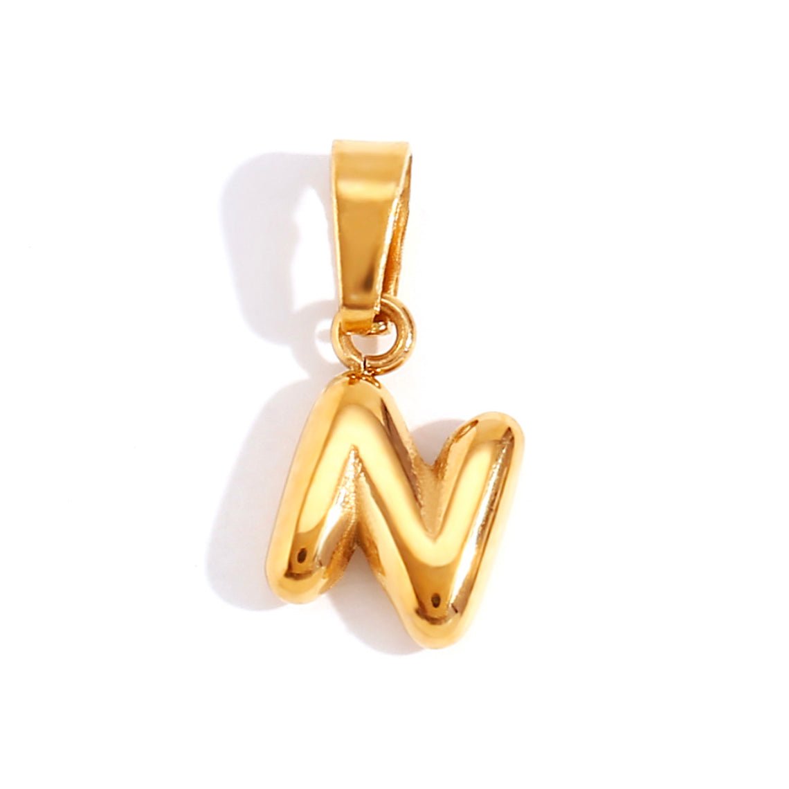 Bettina Bubble Initial Necklace
