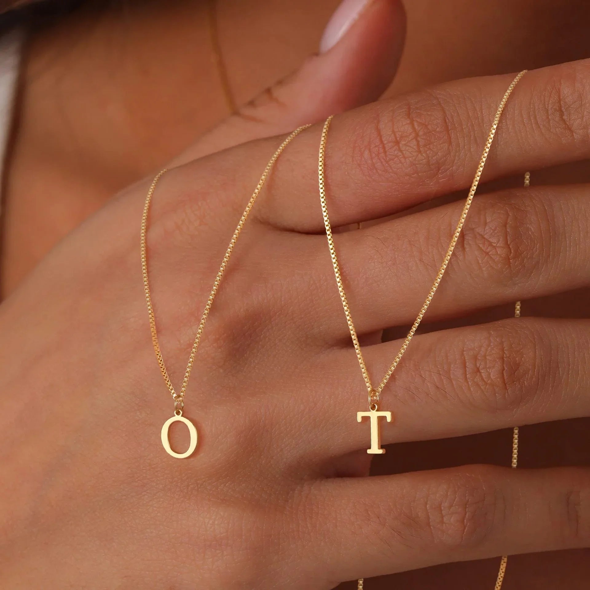 Letizia Initial Necklace