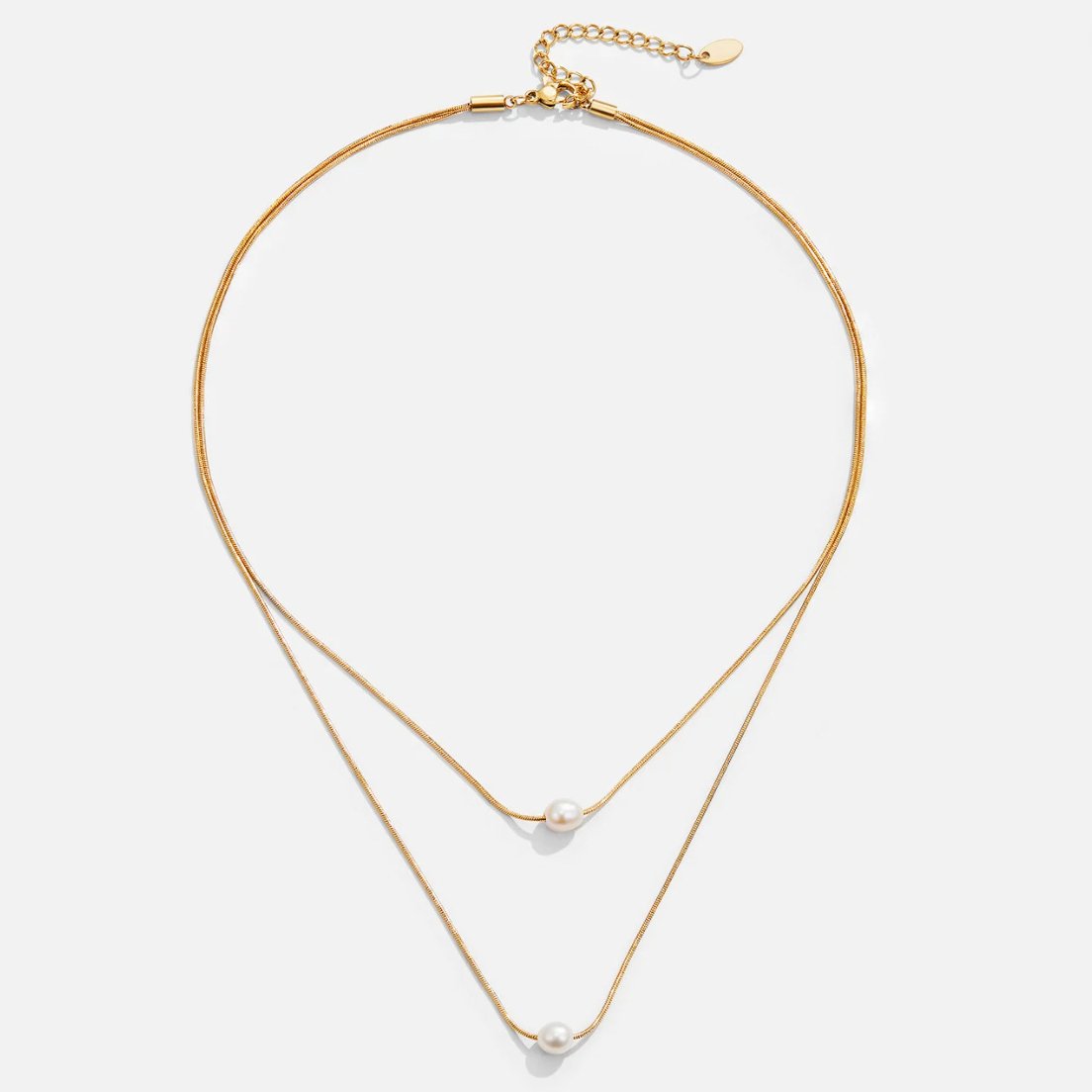 Maddalena Layered Pearl Necklace