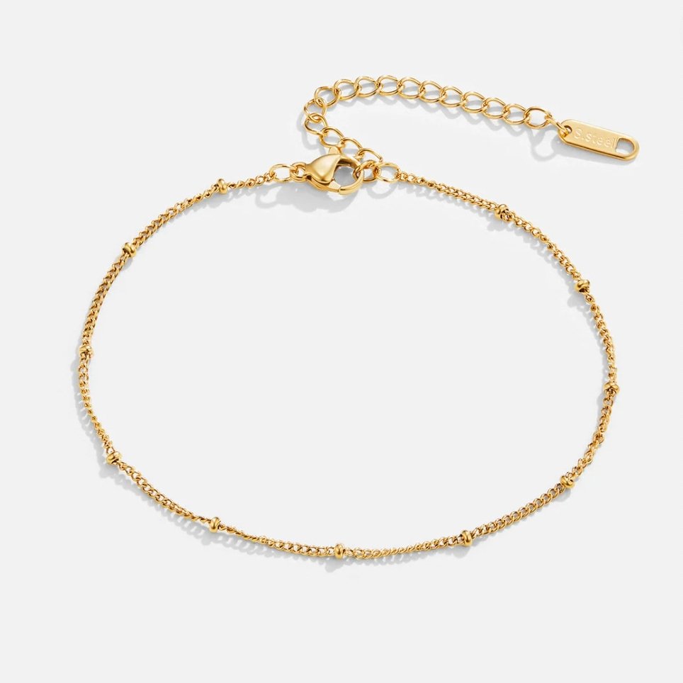 Lina Bead Chain Anklet