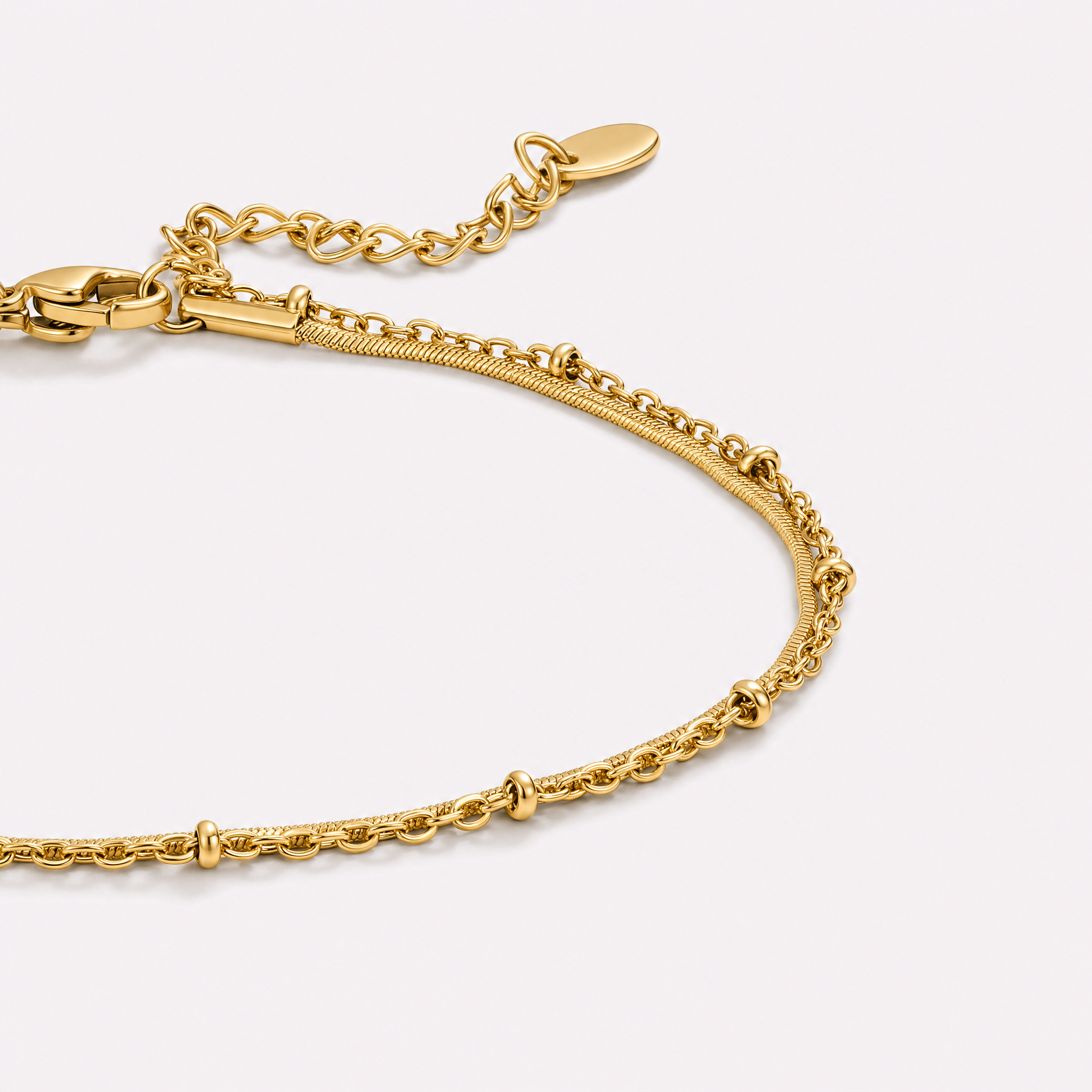 Lavinia Layered Anklet