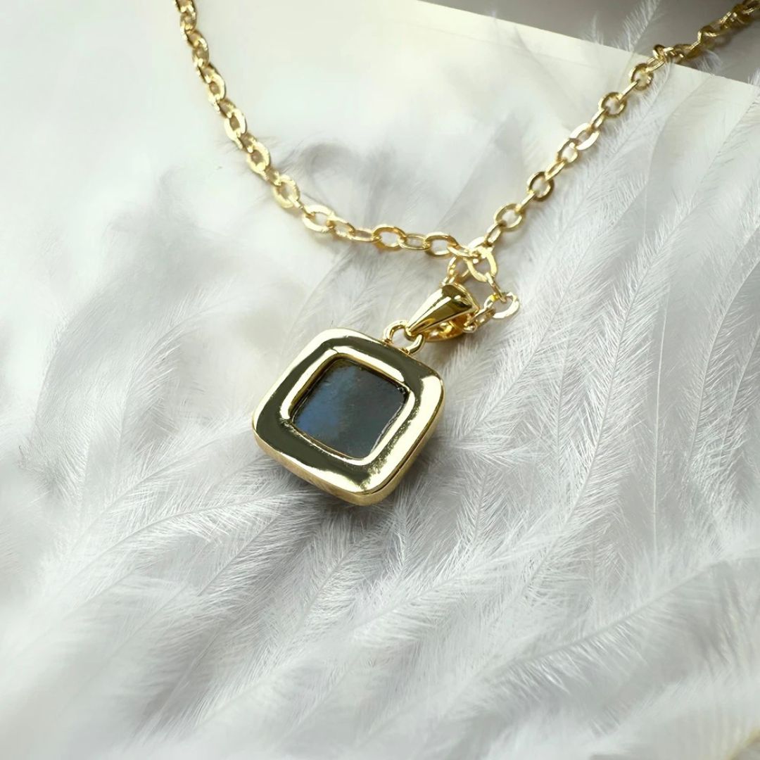 "Reflections of Light" Pendant in Labradorite