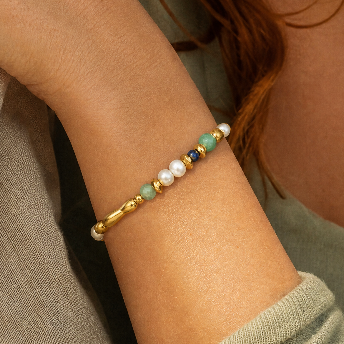 Smeralda Malachite Bracelet