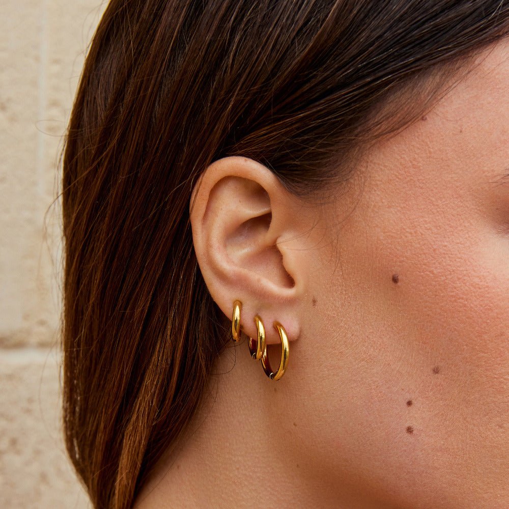 Gemma Trio Mini Hoops