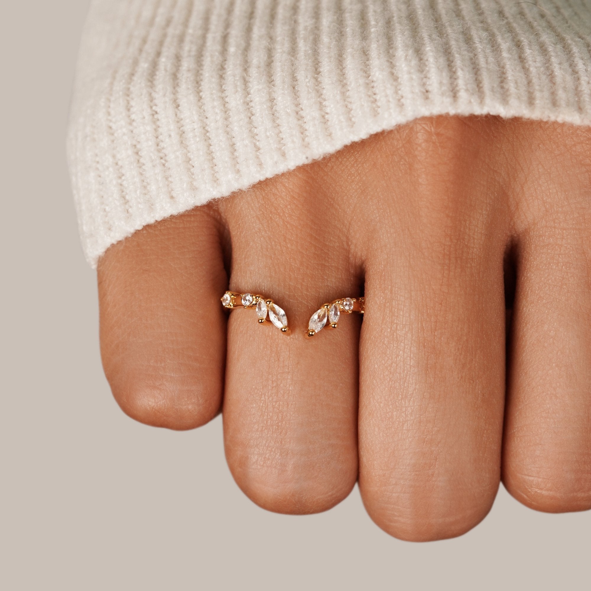 Liliana Wishbone Ring