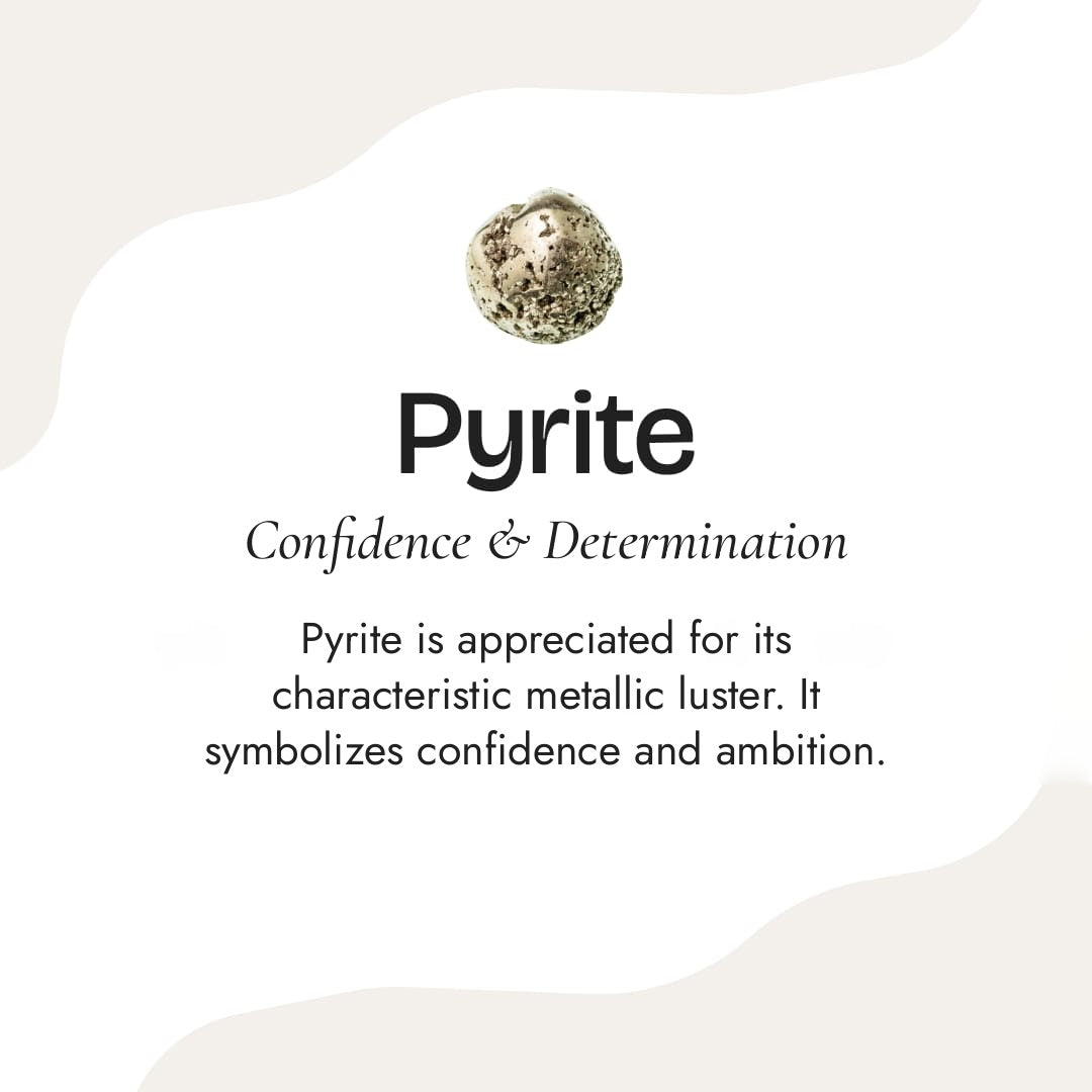 Shield of Prosperity Bracelet in Pyrite