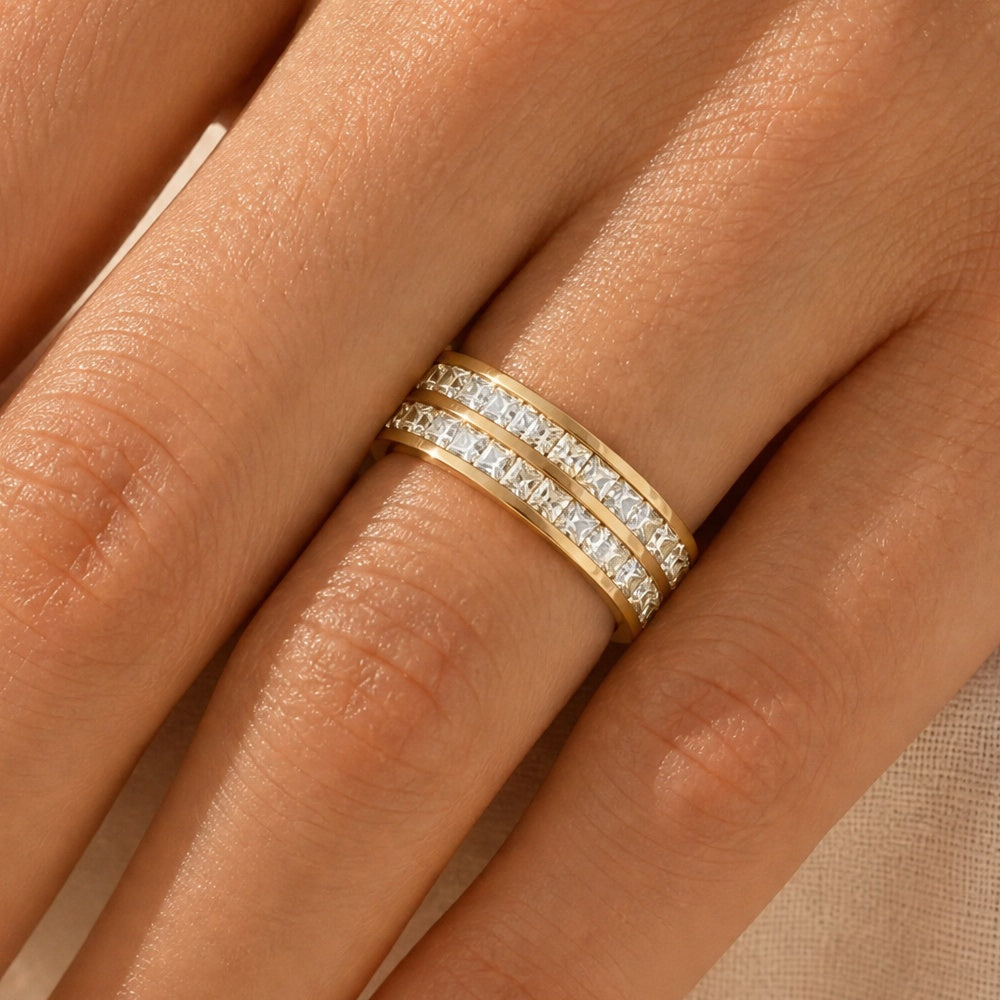 Giuliana Double Eternity Ring