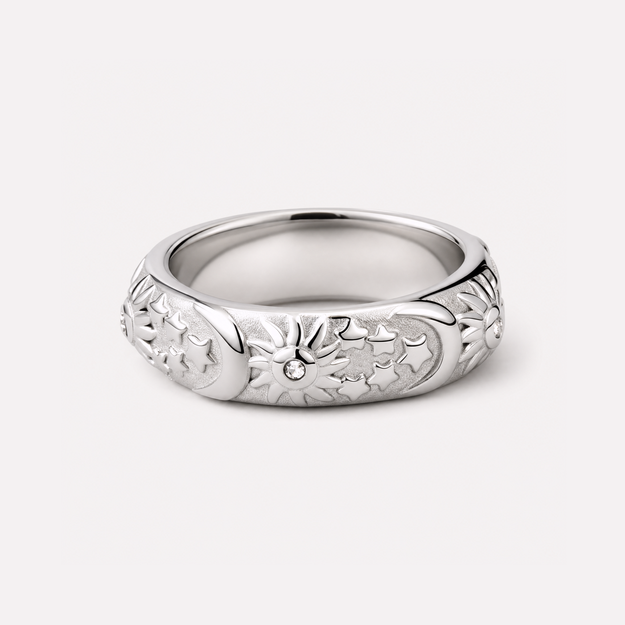 Astra Star Signet Ring