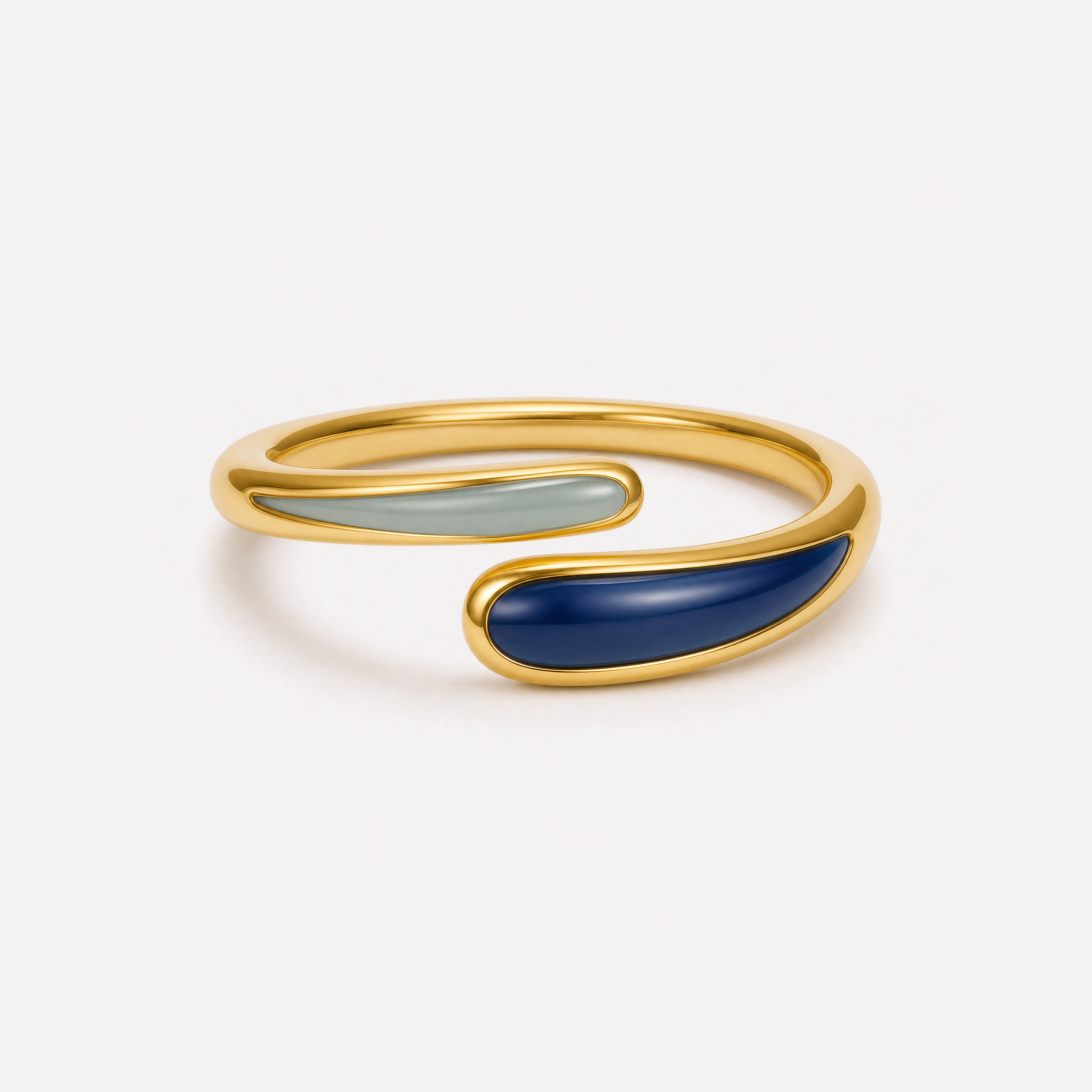 Velia Enamel Wrap Ring