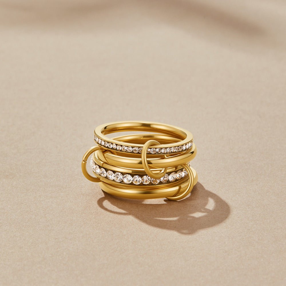 Portia Pavé Band Ring