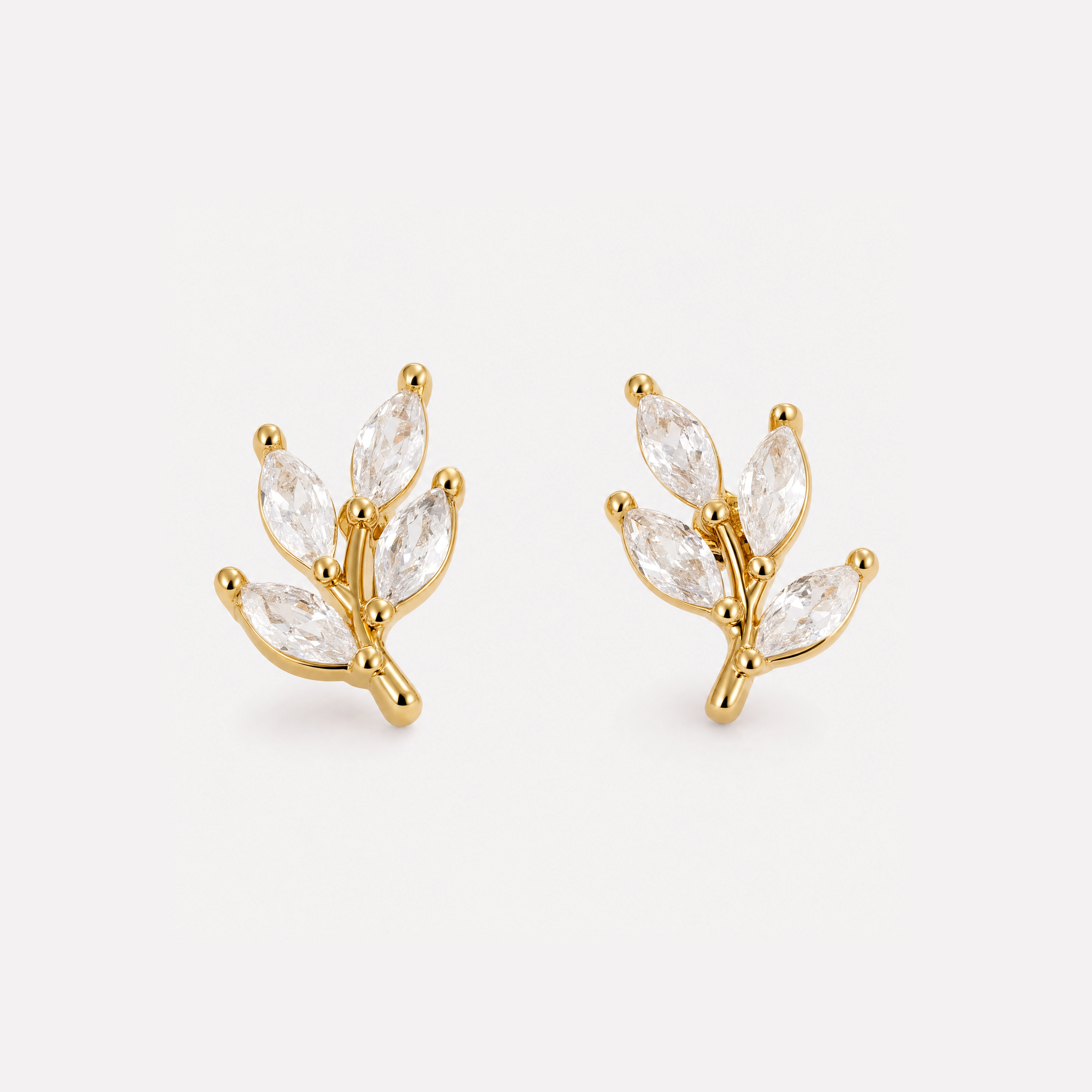 Rosalba Leaf Studs