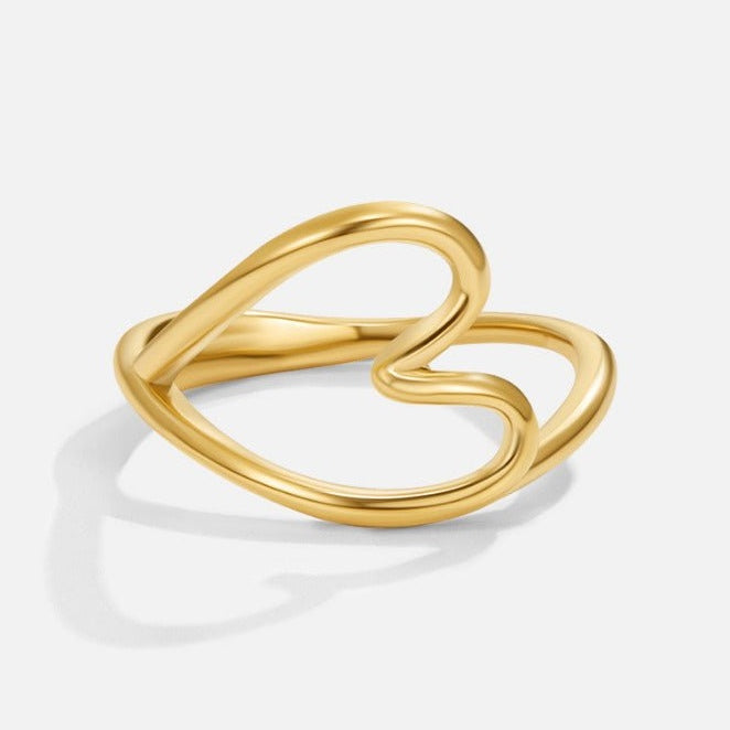 Mia Open Heart Ring