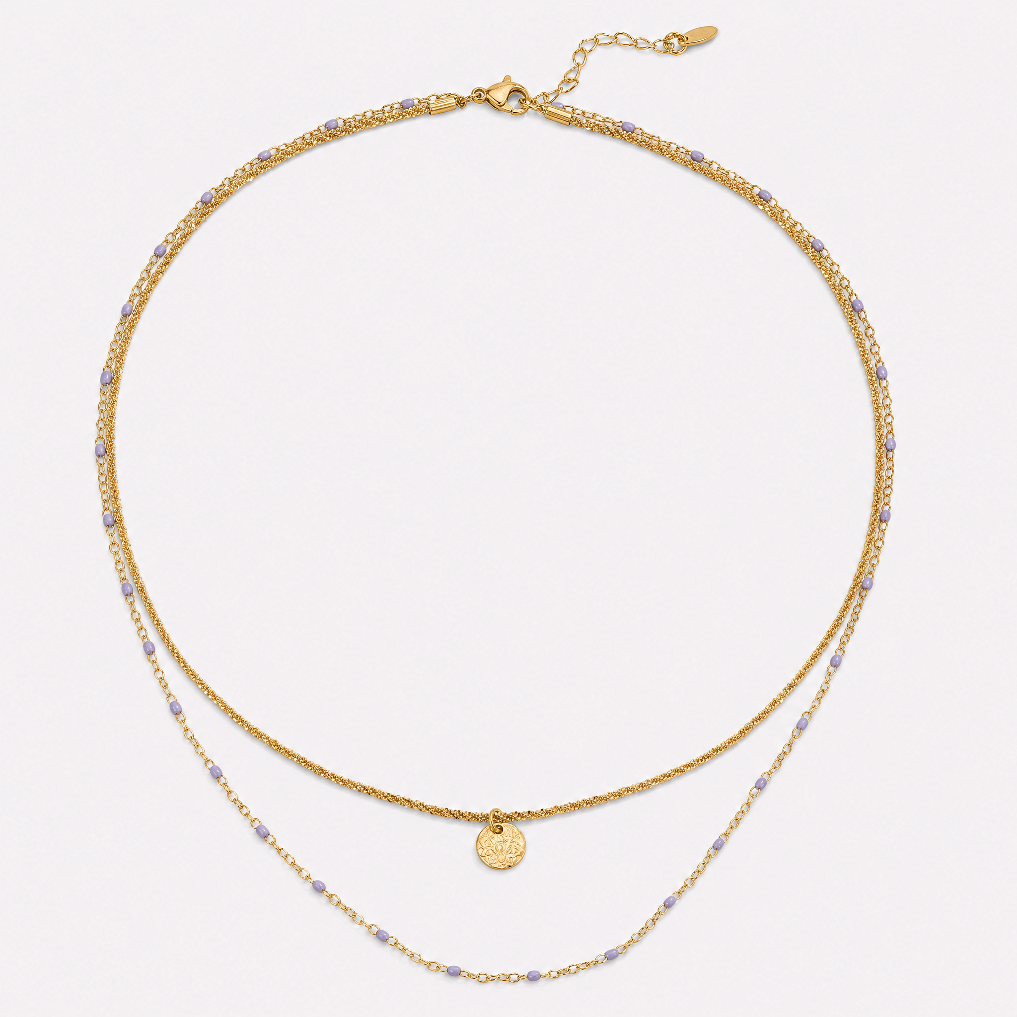 Pierina Layered Bead Necklace