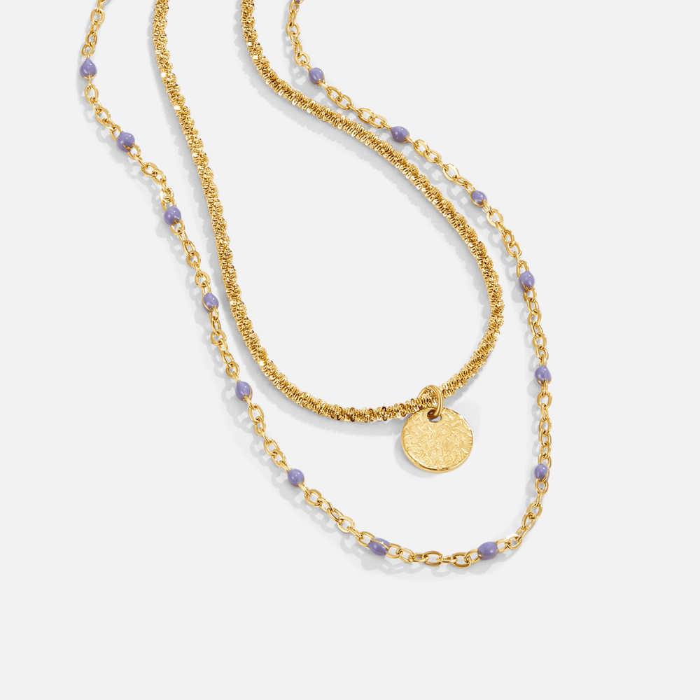 Pierina Layered Bead Necklace