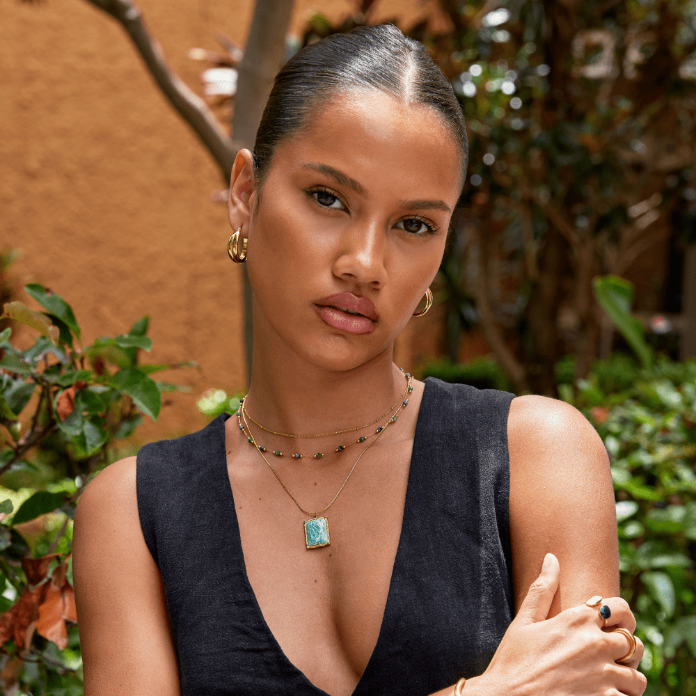 Clorinda Amazonite Necklace
