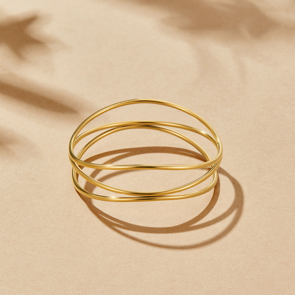 Aurora Layered Bangle