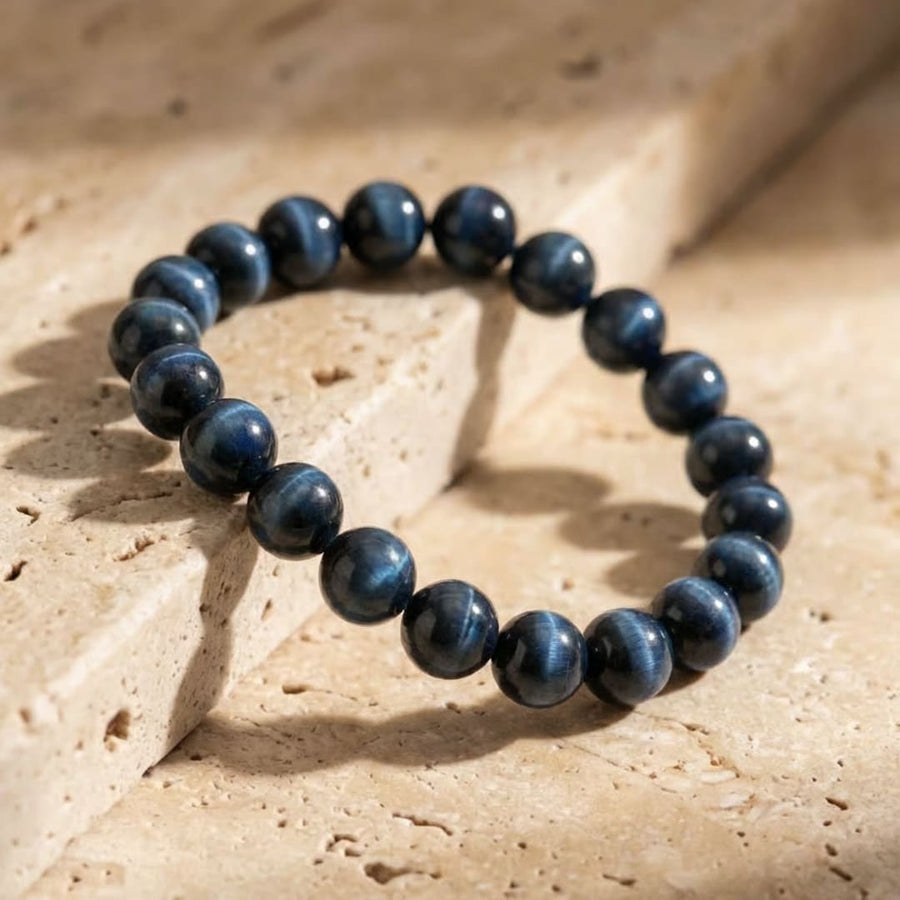 "Benevolent Guide" Bracelet in Hawk's Eye