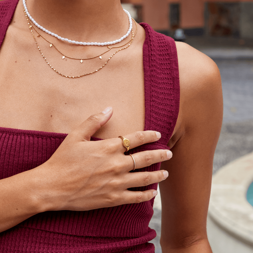 Domenica Sun Signet Ring