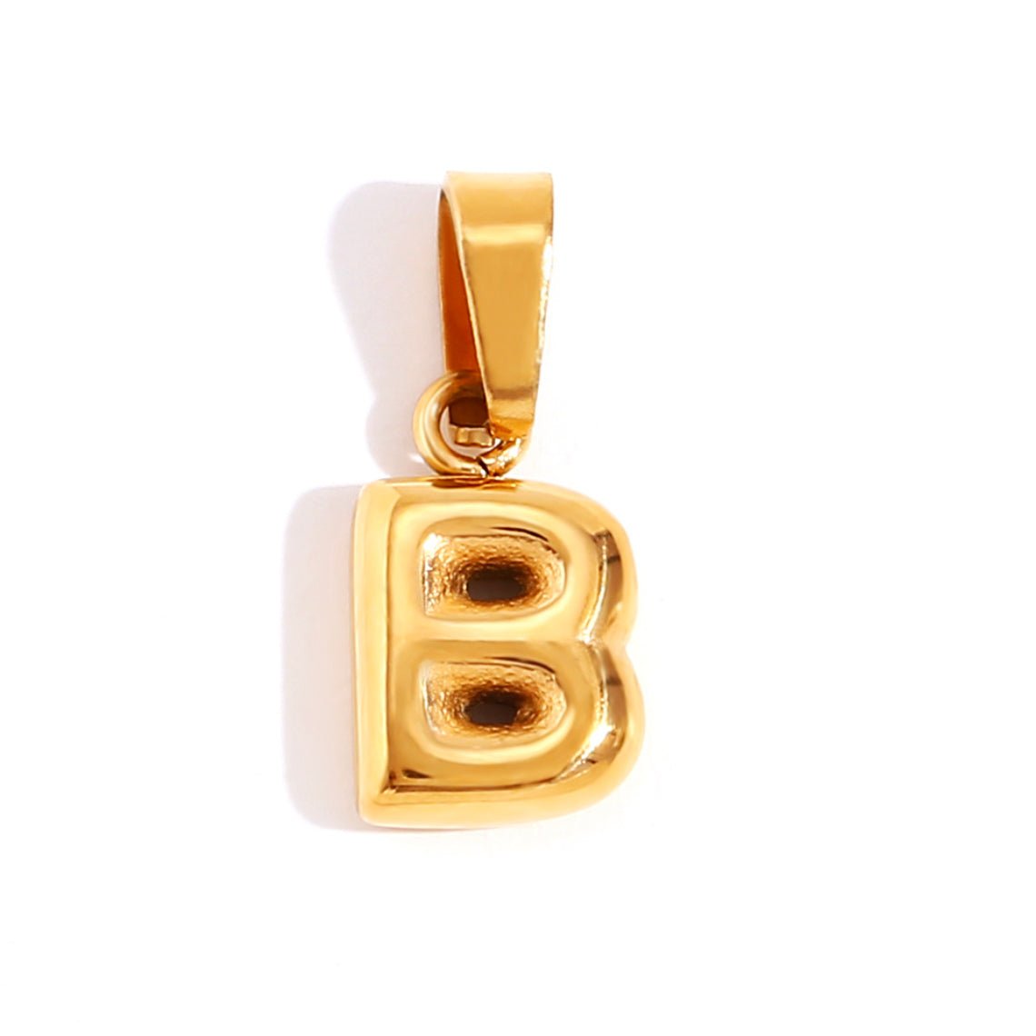Bettina Bubble Initial Necklace