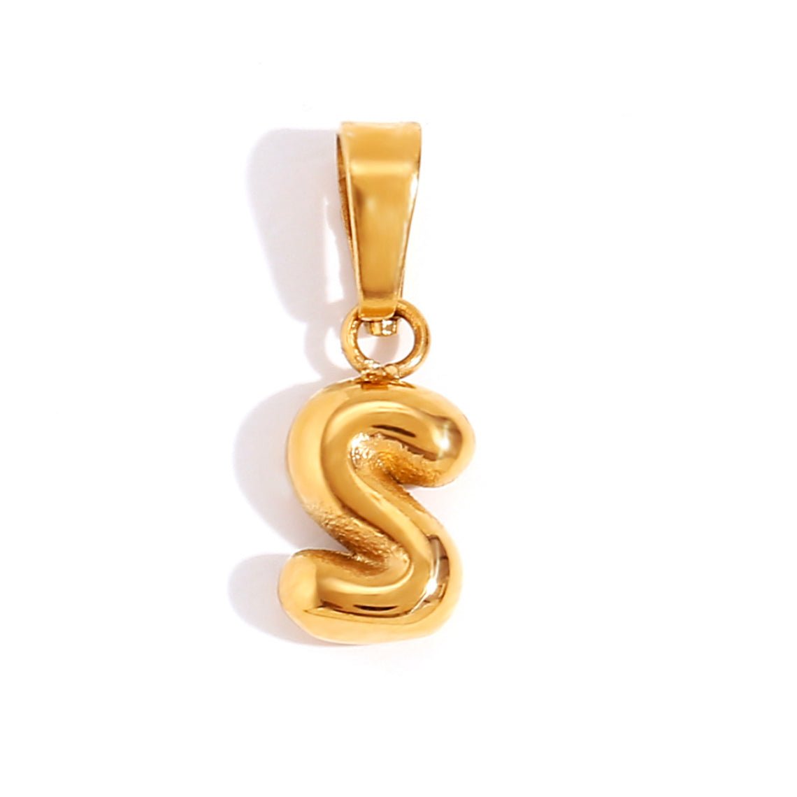 Bettina Bubble Initial Necklace