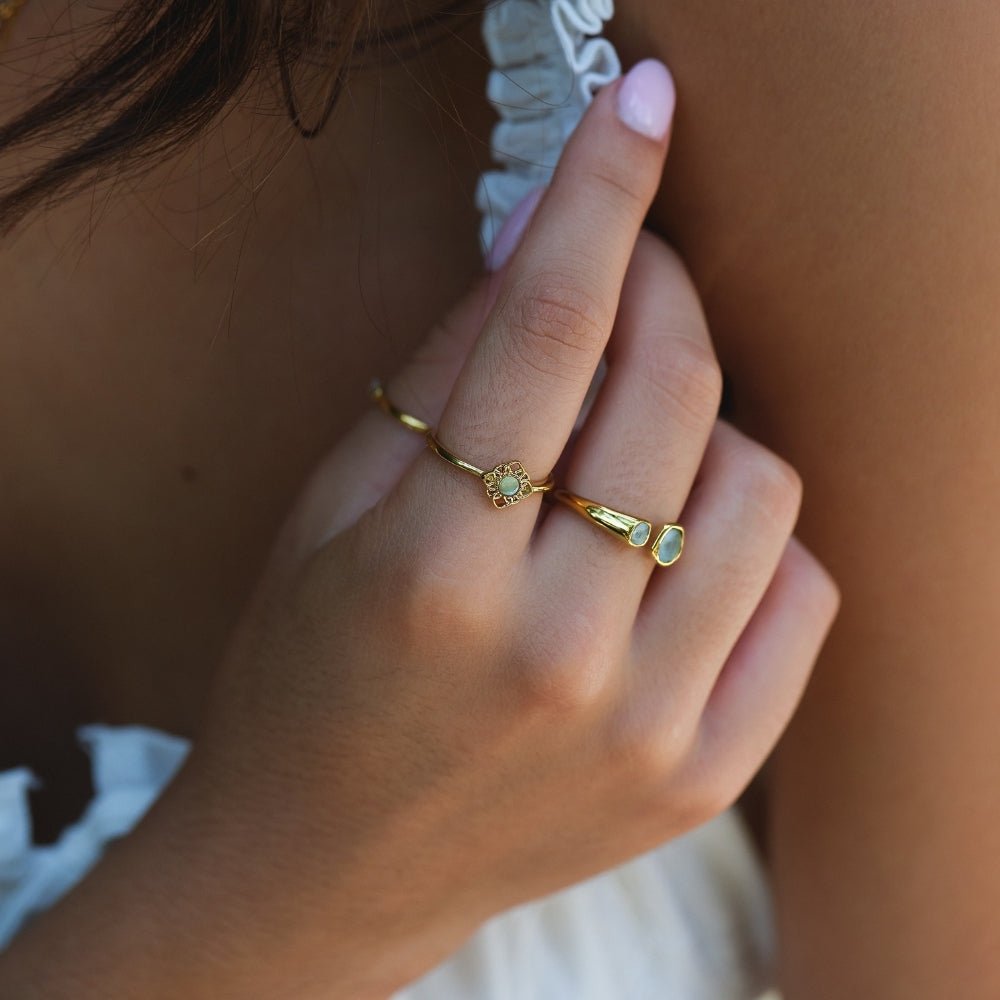 Ninfa Lotus Ring