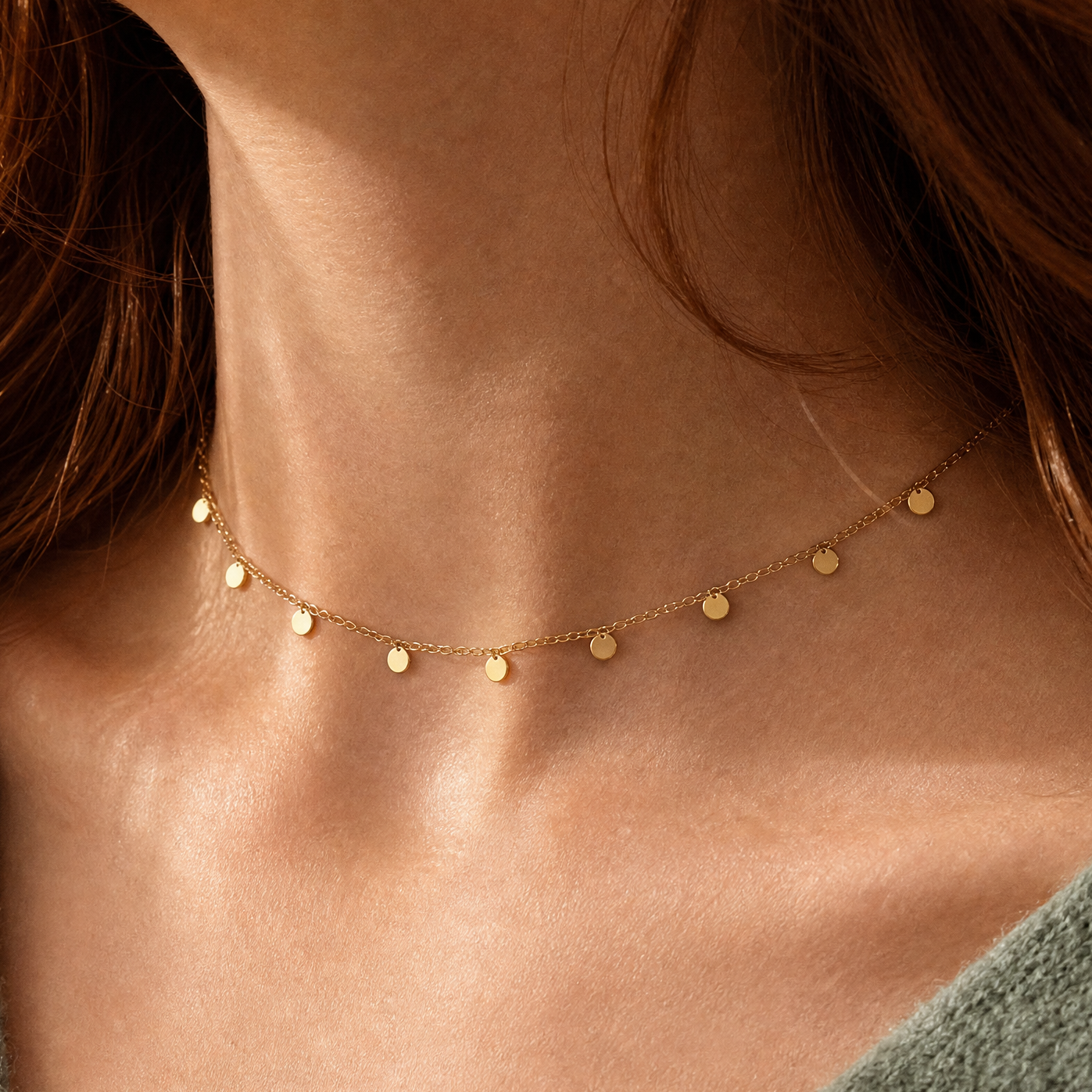 Tiziana Droplet Necklace
