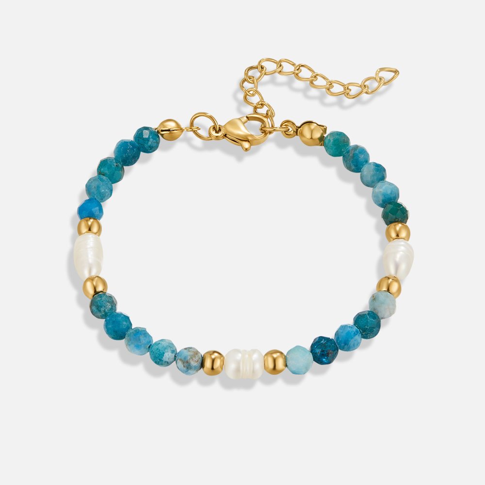 Rina Turquoise Bead Bracelet