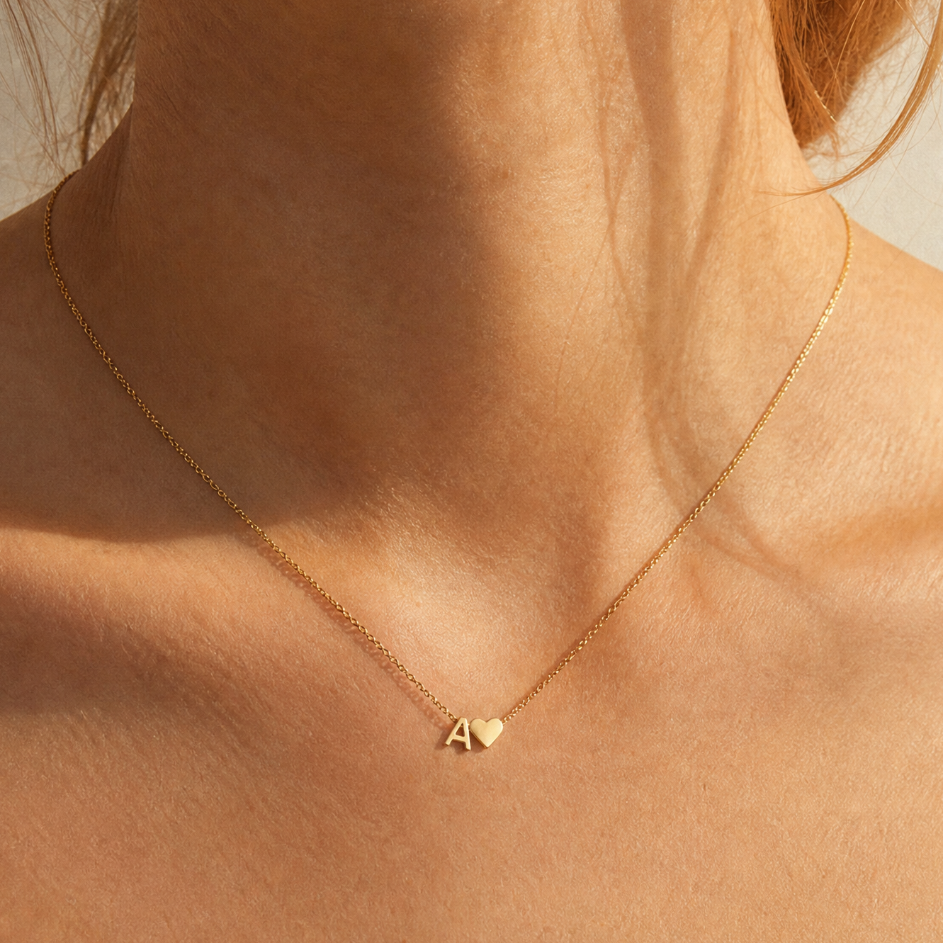 Amata Initial Necklace