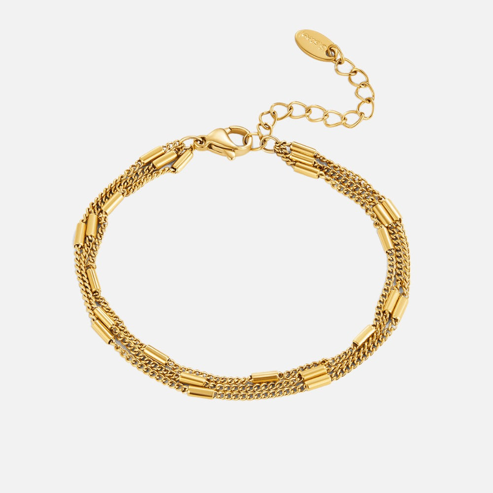 Sabina Triple Layered Bracelet