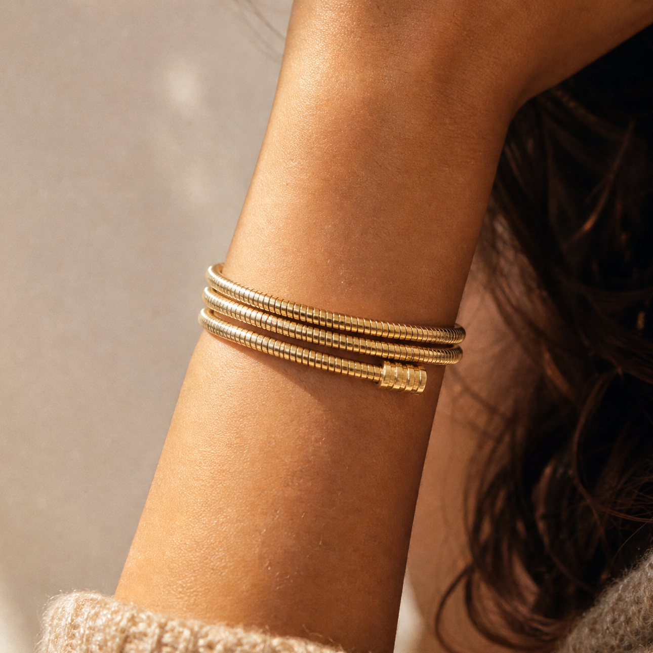 Olimpia Coil Bracelet
